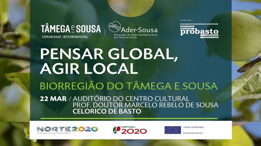 Workshop organizado pela Ader-Sousa e pela Probasto, dedicado ao sector da maçã e frutos secos que ocorrerá no dia 22 de março, pelas 14h30, no auditório do Centro Cultural Prof. Dr. Marcelo Rebelo de Sousa , em Celorico de Basto.